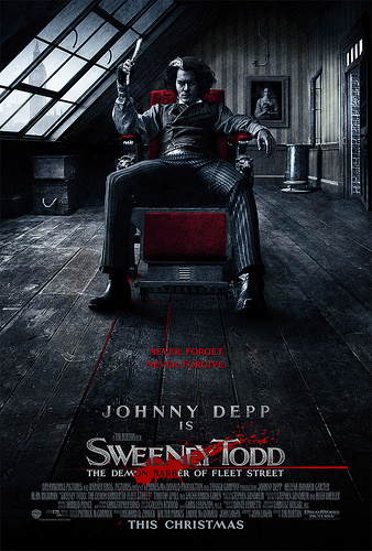 Cartel de Sweeny Todd